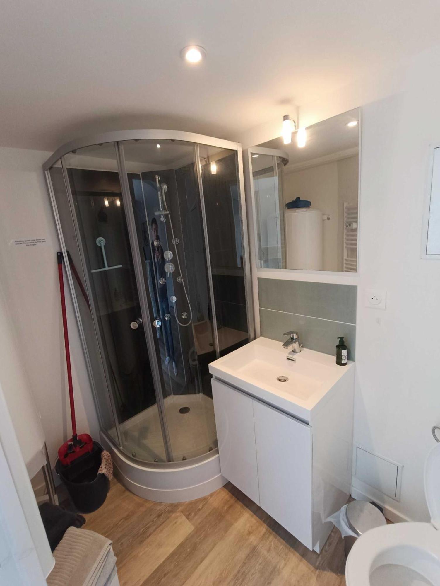 Ferienwohnung Au Nid Douillet Saint-Jans-Cappel Exterior foto
