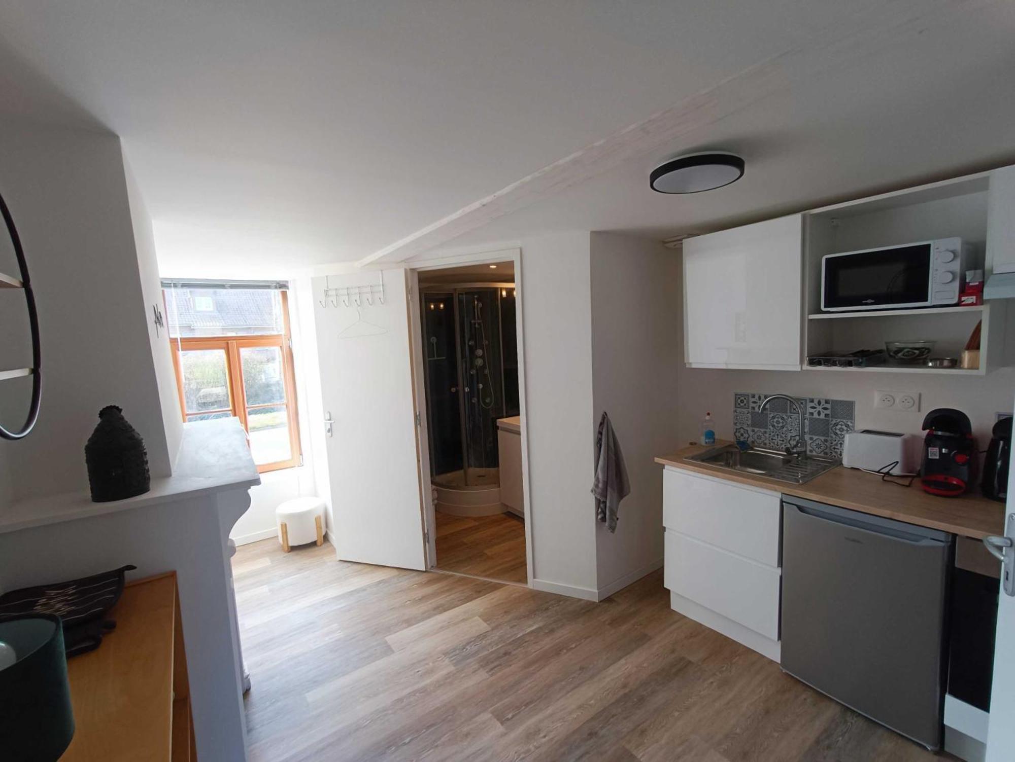 Ferienwohnung Au Nid Douillet Saint-Jans-Cappel Exterior foto